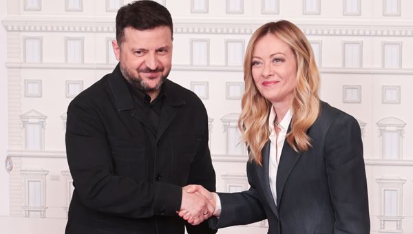 Meloni: "Sempre al fianco di Kiev, in gioco anche la sicurezza Ue"