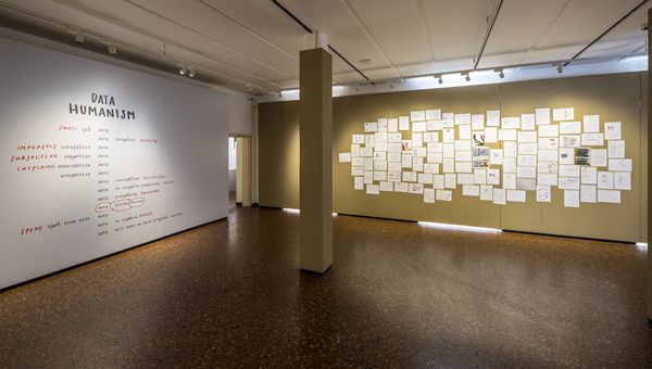 Alle Gallerie d’Italia-Vicenza di Intesa Sanpaolo apre la mostra “Giorgia Lupi. L’umanesimo dei dati”