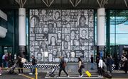 All'Aeroporto di Roma Fiumicino una grande installazione fotografica per la pace