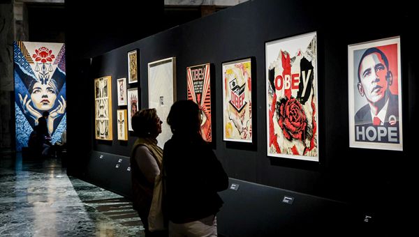 Intesa Sp: alle Gallerie d'Italia - Napoli al via mostra "OBEY: Power to the peaceful"
