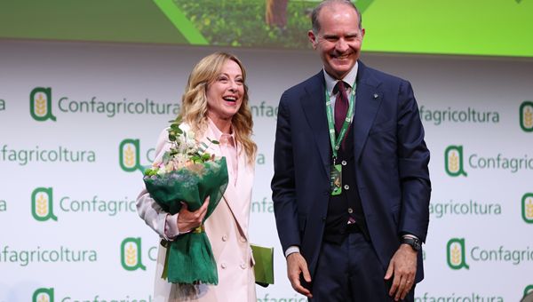Meloni a Confagricoltura: Italia prima economia agricola d'Europa. Export a 73 miliardi, record assoluto