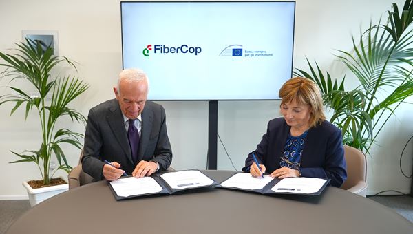 Accordo BEI-FiberCop: 1 miliardo di euro per accelerare lo sviluppo banda ultra-larga in Italia