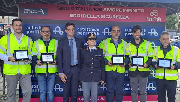 Autostrade per l’Italia e Polizia di Stato insieme al giro d’Italia