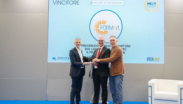 FORMart e Open Fiber premiate con il Next Excellence Award 2026 di Ambiente Lavoro