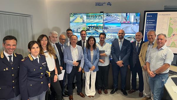 Autostrade per l'Italia: il MIT certifica la Tangenziale di Napoli come prima smart road italiana