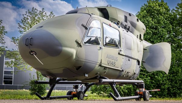 Airbus presenta l'elicottero U145, versione senza equipaggio dell'H145