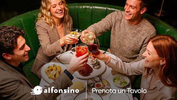 Alfonsino, accordo con Yo Agents per accelerare l'espansione del servizio di prenotazione tavoli su scala nazionale