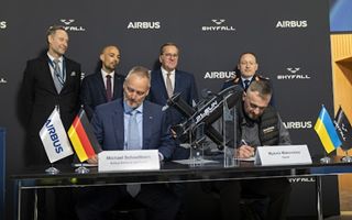 Airbus e SkyFall, al via alleanza strategica per promuovere l'innovazione nella difesa europea e ucraina