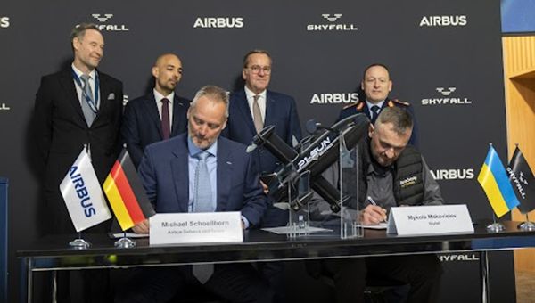 Airbus e SkyFall, al via alleanza strategica per promuovere l'innovazione nella difesa europea e ucraina