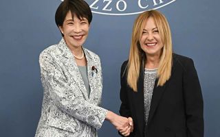 Meloni accoglie Takaichi a Roma: "Italia e Giappone alleati strategici naturali"