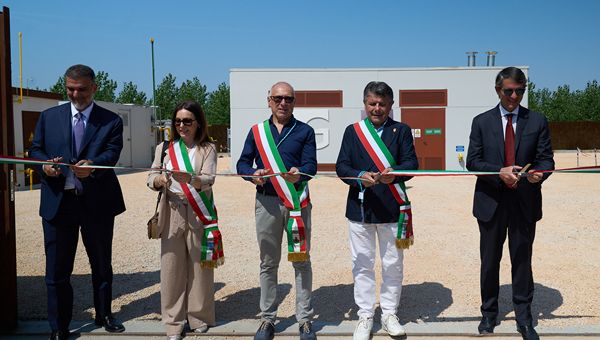Italgas, inaugurato impianto di Digital Reverse Flow nel veronese
