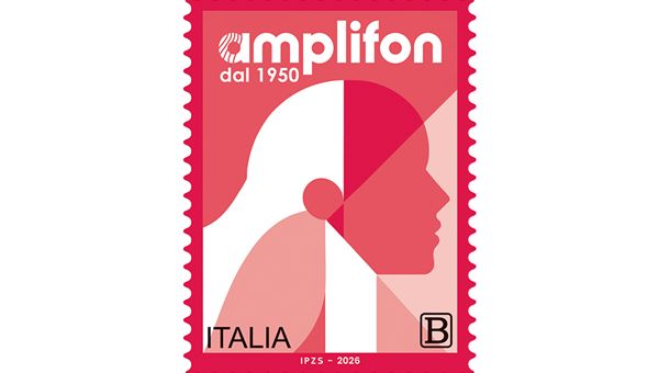 Amplifon: francobollo dedicato in serie "Eccellenze del Sistema Produttivo e del Made in Italy"