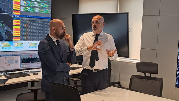 ASPI, Sottosegretario Ferrante visita la Control Room centro nevralgico per monitoraggio rete