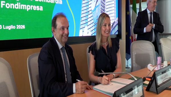 Fondimpresa e Regione Lombardia, siglata intesa per incrementare formazione e politiche attive