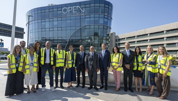 Taglio di nastro per ‘Open’, ADR inaugura nuovo centro direzionale nello scalo di Fiumicino