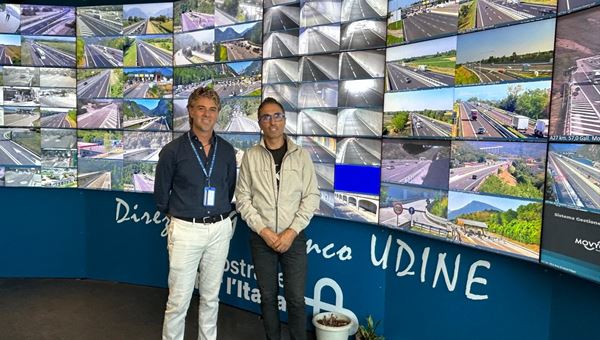 ASPI: Mazzolini visita Control Room della direzione di Tronco di Udine