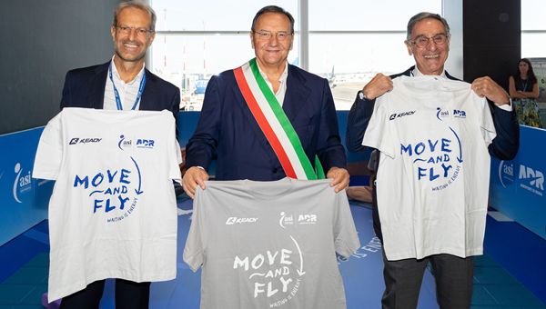 Aeroporti di Roma e ASI portano lo sport nei terminal di Roma Fiumicino con “Move and Fly”