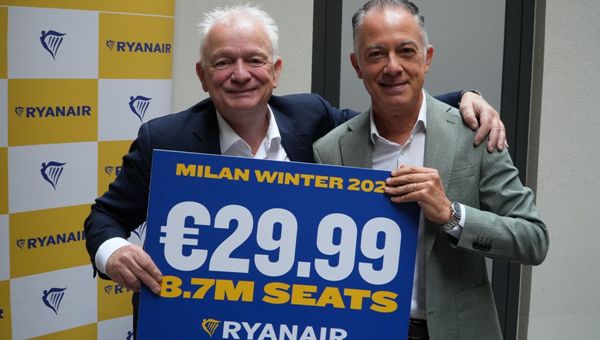Ryanair presenta le tratte invernali 2026, Wilson: investiamo dove non ci sono le city tax