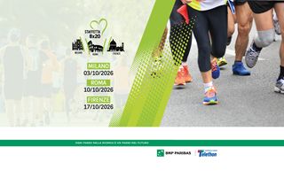 Staffetta 8x20 per Telethon: a Roma e Firenze le tappe della XIII edizione
