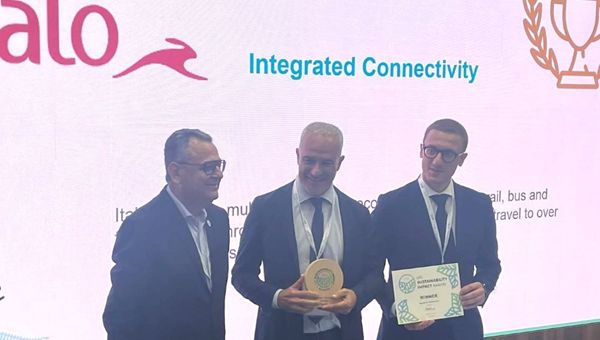 Italo premiata per la mobilità intermodale sostenibile