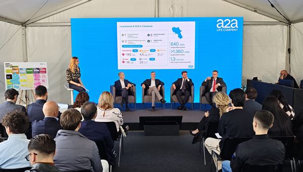 A2A in Campania: 44,7 milioni di valore generato e investimenti in crescita del 48% nel 2025