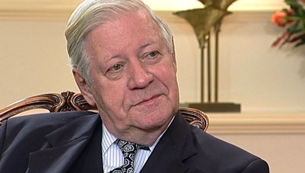 E’ morto Helmut Schmidt, ex Cancelliere tedesco e architetto dell’Euro
