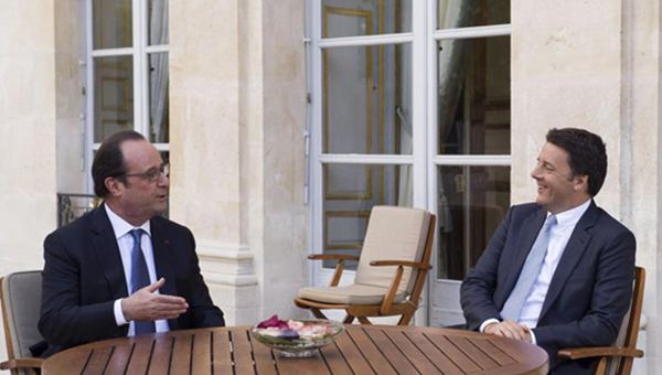 Brexit: Renzi e Hollande insieme a Parigi e poi a Berlino con la Merkel. La Scozia riprova per l'indipendenza. La bufala BBC della petizione