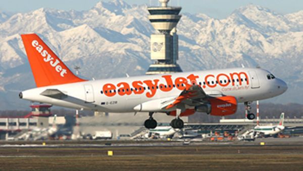 EasyJet, traffico passeggeri in crescita a febbraio