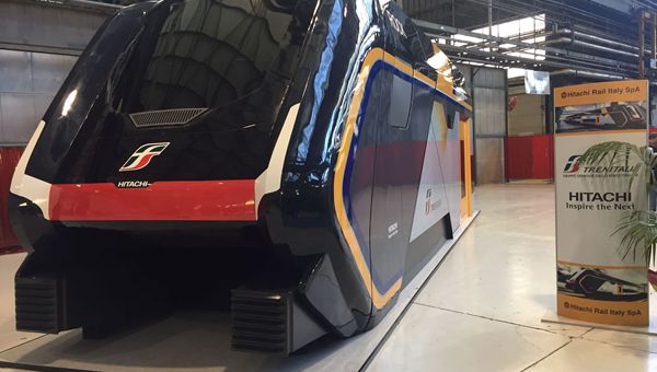 FS: Trenitalia e Hitachi presentano “Rock”, il nuovo treno che rivoluziona il trasporto regionale