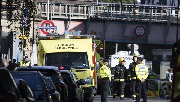 Londra, 18 feriti nell'esplosione della stazione di Parsons Green