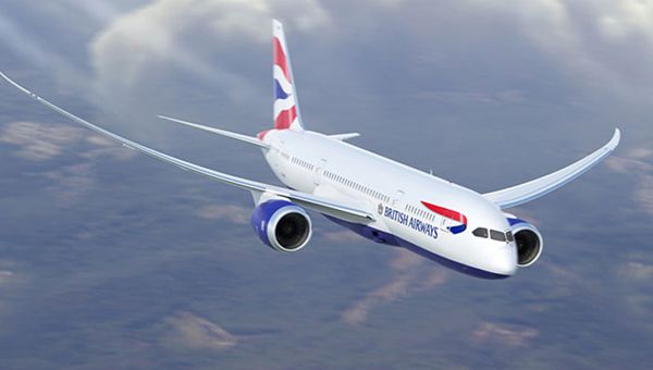 A British Airways il 25 esimo Boeing 787-8. Primo volo Londra-Montreal il 1 ottobre
