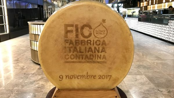 Il Parmigiano Reggiano in vetrina a FICO Eataly World
