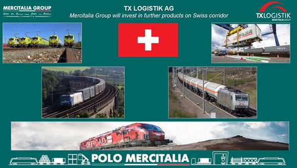 Polo Mercitalia annuncia l'avvio del corridoio svizzero delle merci verso il Nord Europa