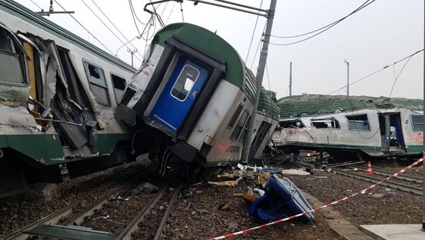 Incidente Pioltello, RFI: circolazione interrotta fino a dissequestro area
