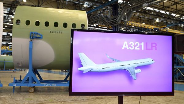 Leonardo consegna la prima sezione di fusoliera al nuovo Airbus A321