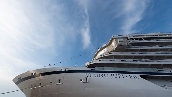 Fincantieri, varata ad Ancona la "Vicking Jupiter"