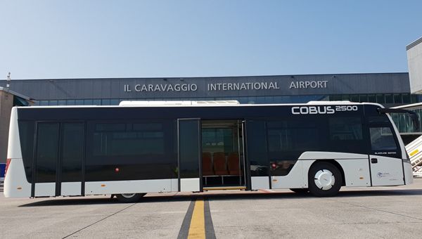 L'Aeroporto di Milano Bergamo si dota di nuovo bus per servizio istituzionale