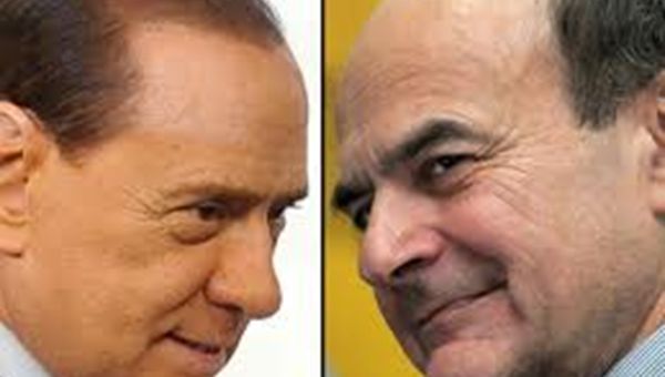 Berlusconi lancia la sua proposta: "Bersani premier, Alfano vice"