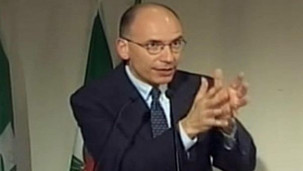 Letta: "chiederò all'Europa azioni concrete per la crescita"