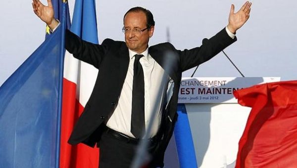 Hollande a Roma vedrà Napolitano e Monti