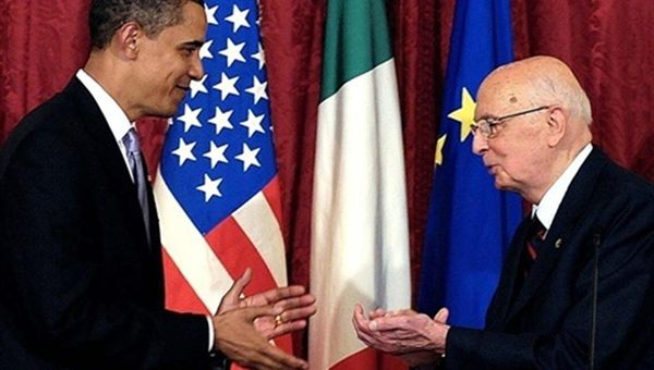 Giorgio Napolitano in visita negli USA. Domani vede Obama