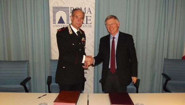 Accordo quadro Roma Tre-Carabinieri per la tutela dei beni culturali