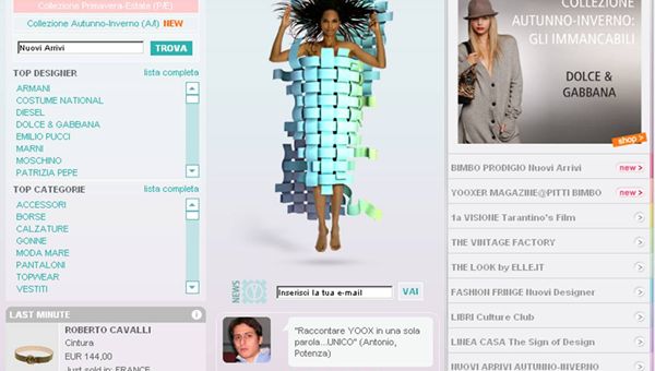 Yoox si unisce a IBM per creare il futuro del luxury fashion online